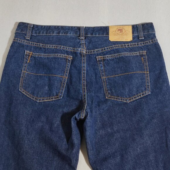 Bluenotes jeans men's size 34/34 indigo blue colour slim boot cut jeans - Picture 4 of 14